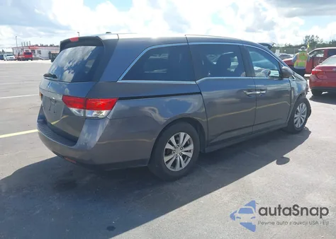 2016 Honda Odyssey Ex-L из США, поврежденный, VIN 5FNRL5H61GB058019